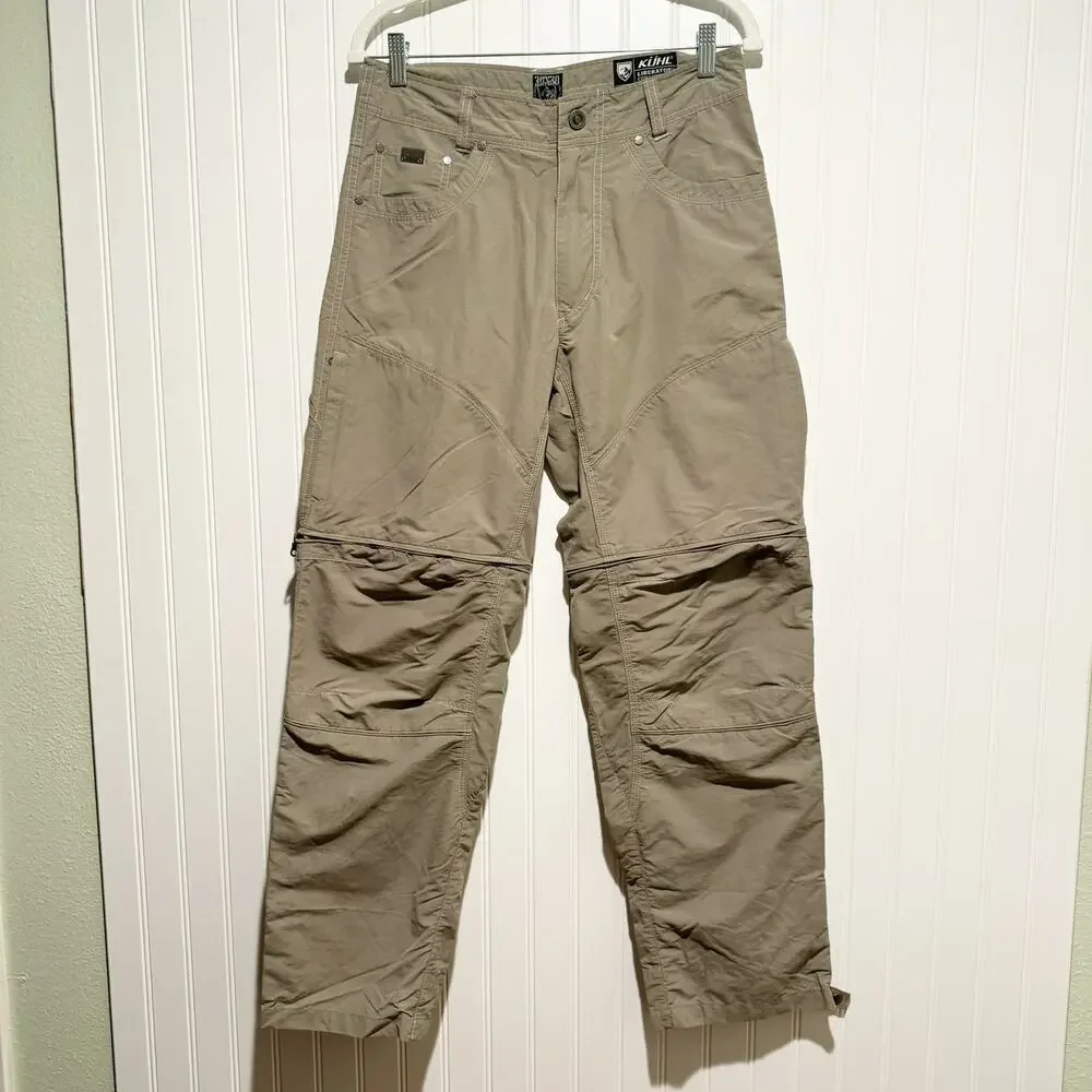 Kuhl Liberator Convertible Pants Tan Mens 30/30